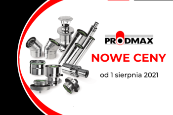 Nowe ceny na wybrane produkty od 1 sierpnia 2021