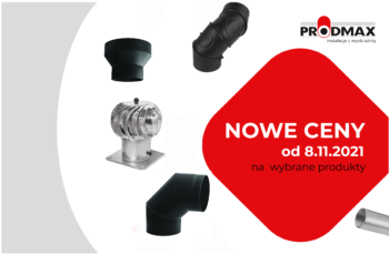 Nowe ceny od 8 listopada 2021