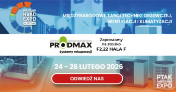 PRODMAX na targach HVAC ECPO 2026 – zapraszamy na stoisko F2.22!