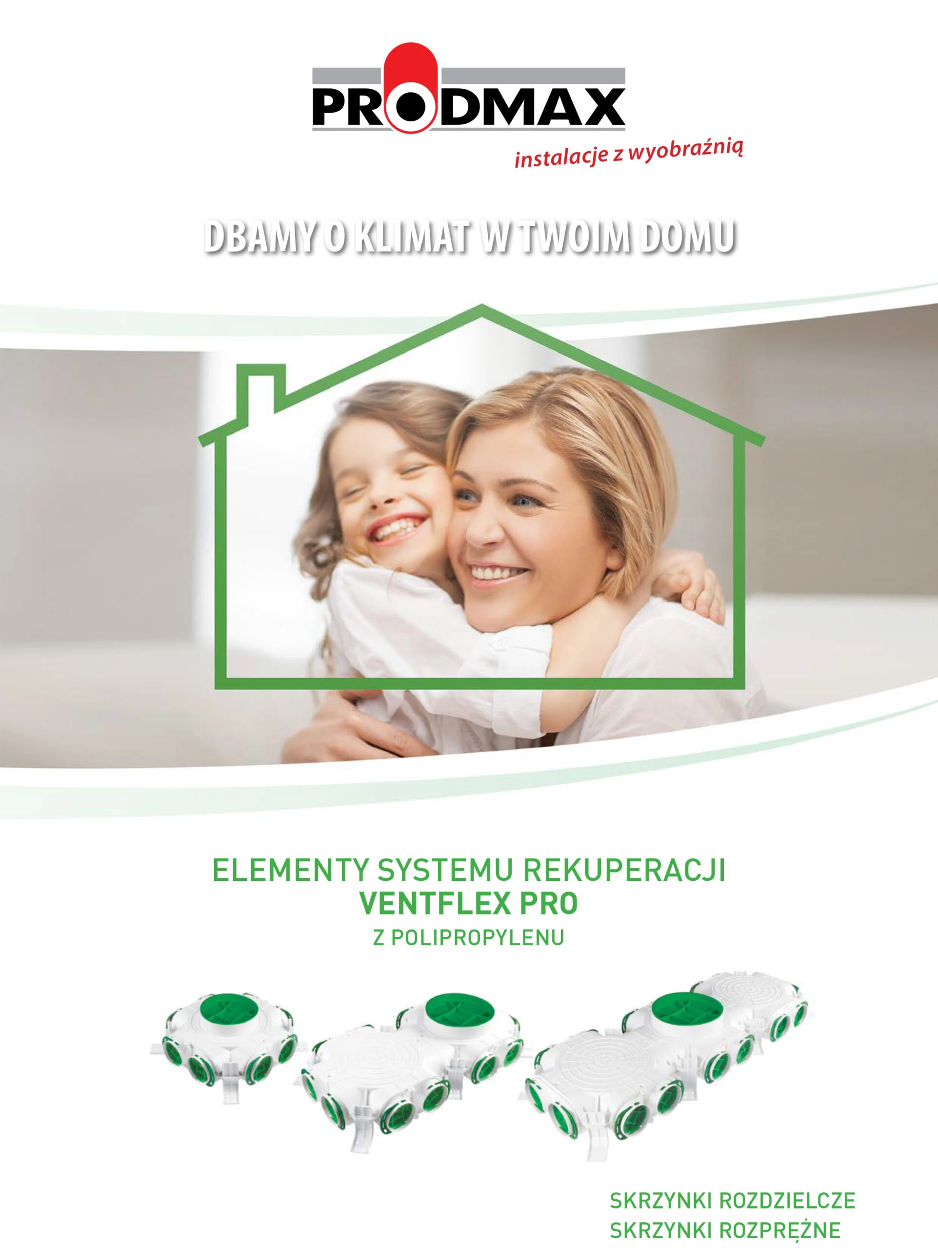 ELEMENTY SYSTEMU REKUPERACJI VENTFLEX PRO